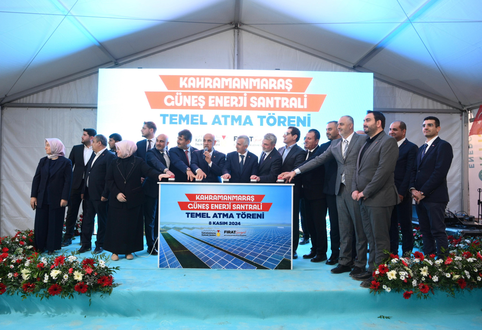 A groundbreaking ceremony was held for the Karabıyıklı Solar Power Plant, with a capacity of 5,980 kWp, owned by the Kahramanmaraş Metropolitan Municipality and undertaken by Fortis Energy.