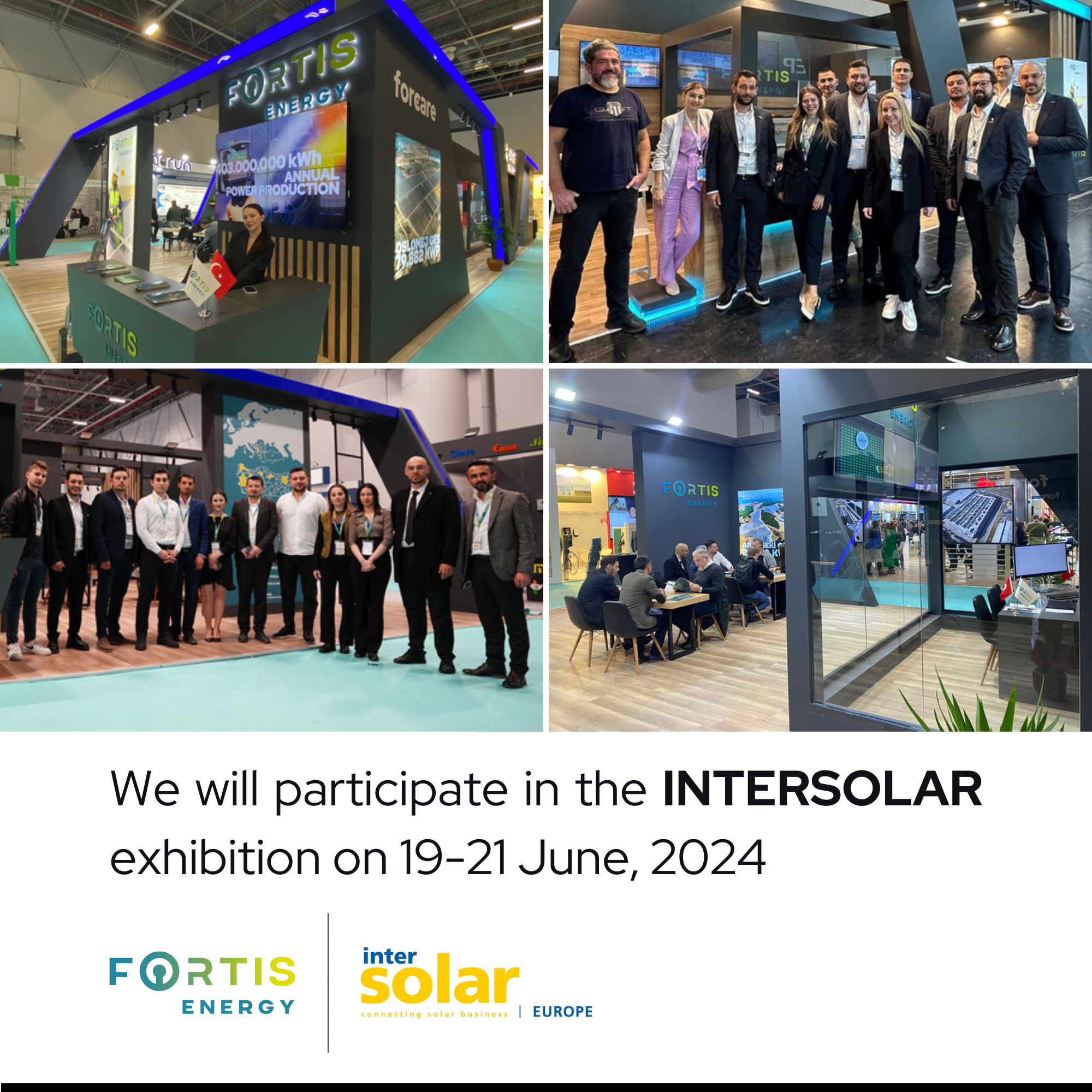 Fortis Energy will participate in the Intersolar 2024 exhibition