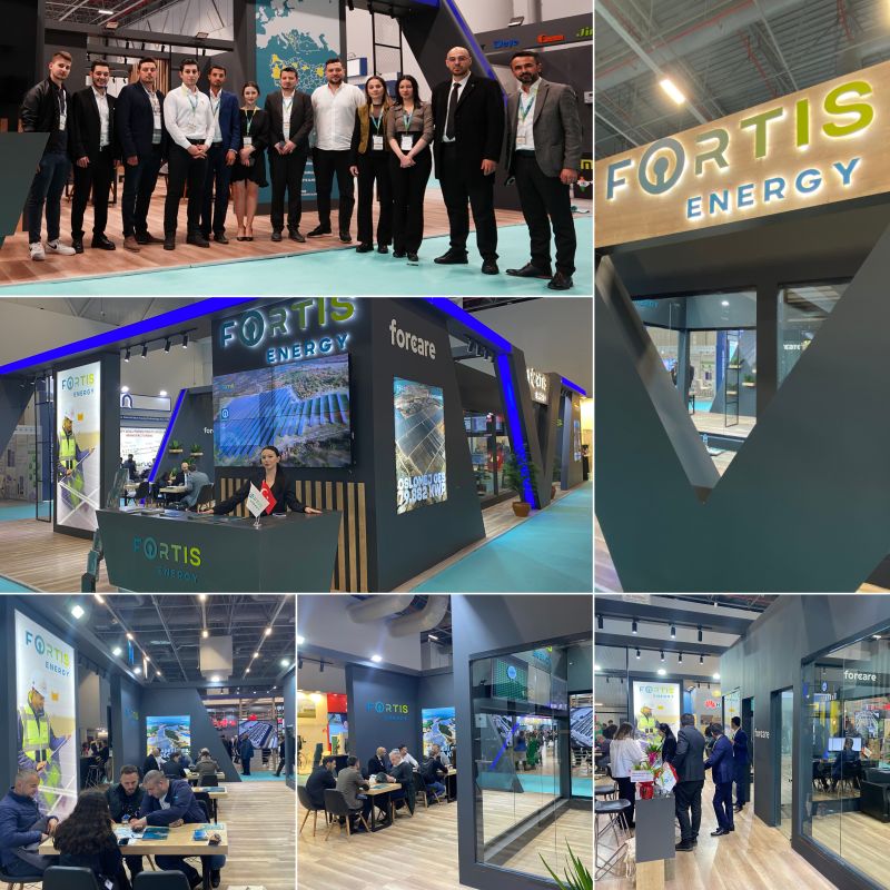 We, as Fortis Energy, participated in the Solarex İstanbul 2023